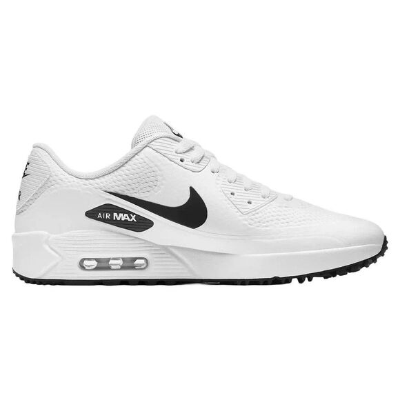 Size 13 Nike Air Max 90 G White Black Spikeless Mens Golf Shoes CU9978-101 main image 6